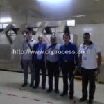 India Customer Visit Chili Powder Production Line
